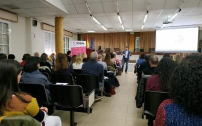 DIEM y diemweb.es se expone en Delegación Territorial de Sevilla a los coordinadores de Escuelas Espacio de PAz de la provincia